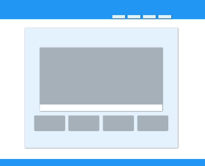 Layout sketch of this website Layout sketch of this website